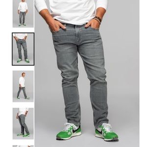 Mens Revtown Jeans—Sharp in Steel Grey